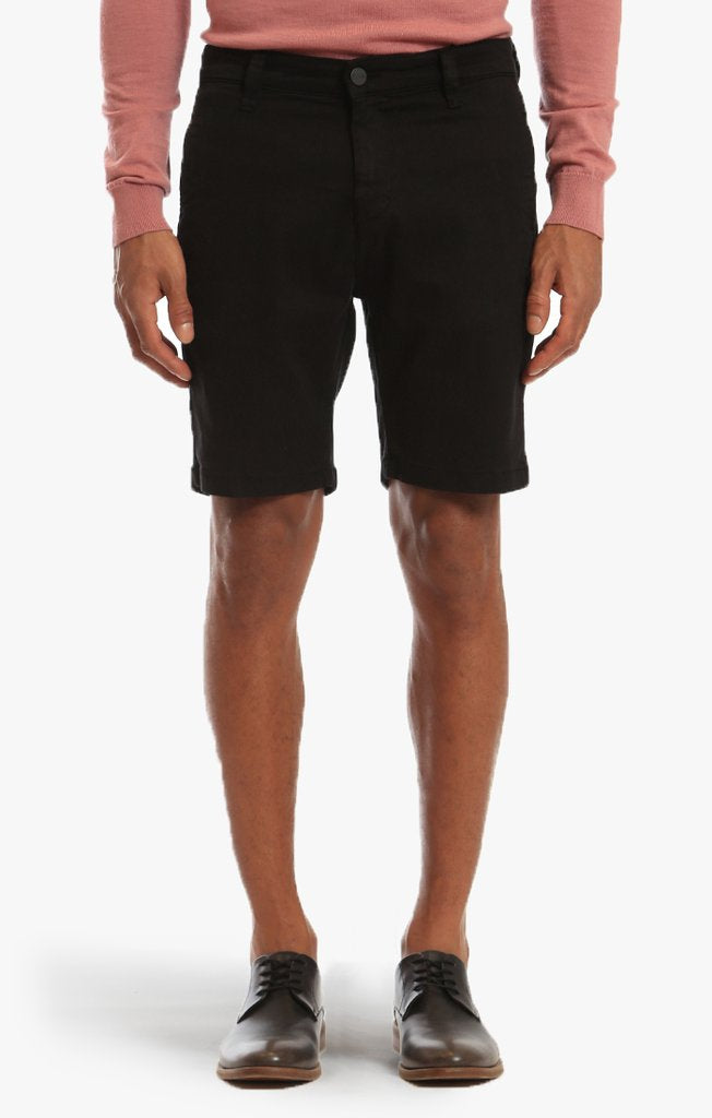 34 Heritage 'Nevada' Shorts - Black Soft Touch – Lloyd Waxman