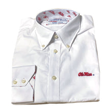 TDC Ole Miss Button Down - Solid White