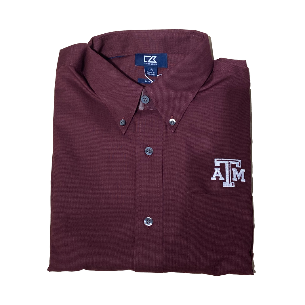 Cutter & Buck Texas A&M - Solid Maroon